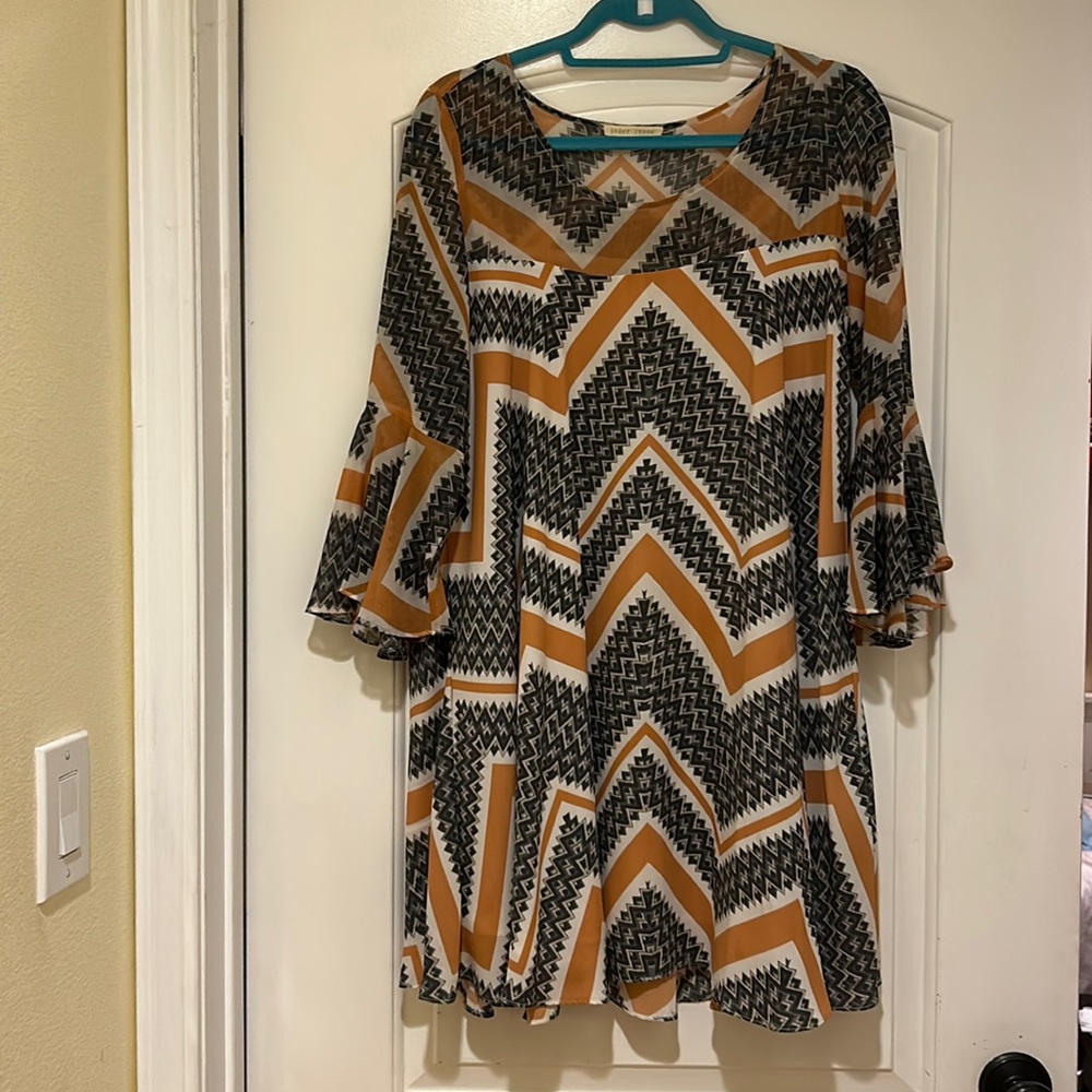 Paper Crown Baby Doll Dress